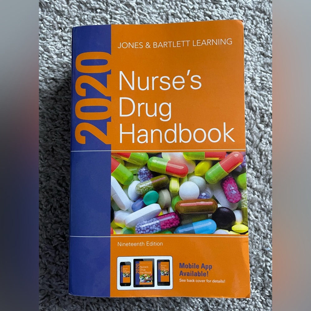 Nurse’s Drug Handbook 2020 - Jones and Bartlett